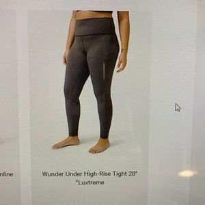 Lululemon Wunder Under